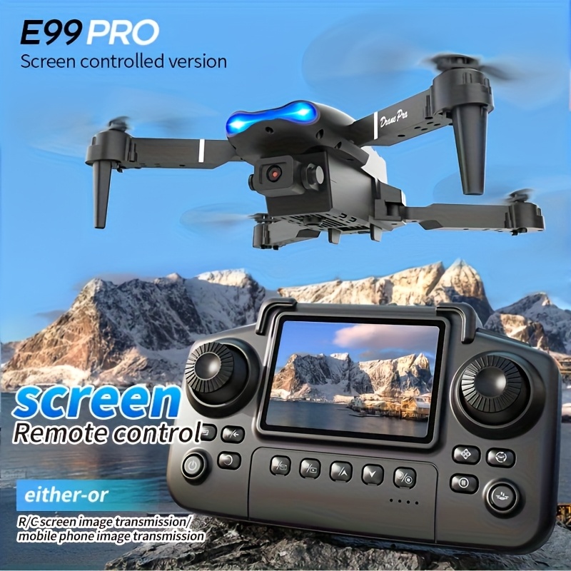 Ulepszony model E99 PRO MAX z  – Drone Controller Screen recenzja i cena
