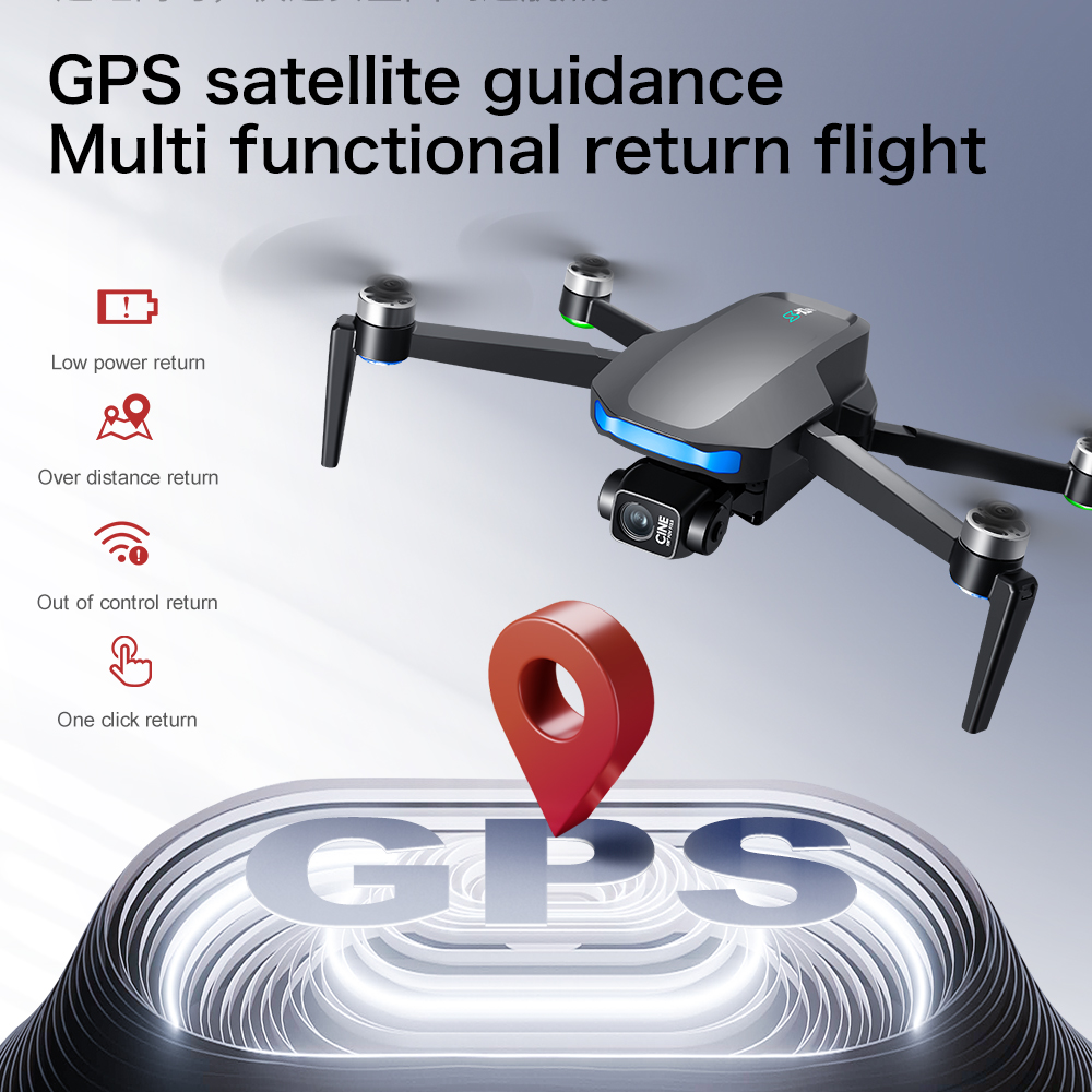 Dron S-X1 Pro 4K GPS z 3-osiow – Jjrc Drone X12 recenzja i cena